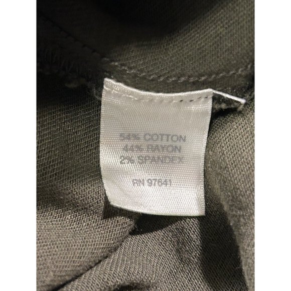 J. Jill Pants Womens Size 6 Olive Green Straight Leg Pockets Slacks - Picture 5 of 7